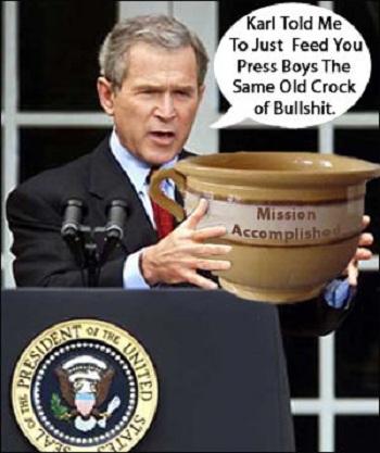 George W. Bush chamber pot