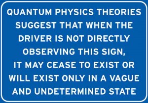 quantum physics sign